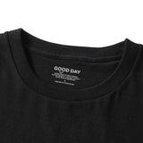 (ZT1532) So Tired Graphic Embroidery Tee