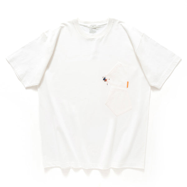 (ZT1533) Climbing Embroidery 2 Pockets Tee