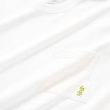 (ZT1537) 14 Green Balls Embroidery Pocket Tee