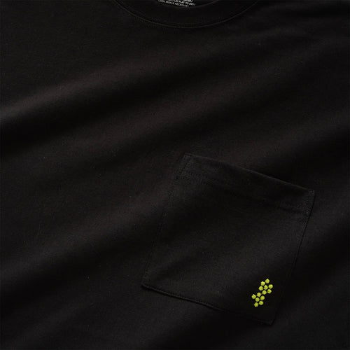 (ZT1542) 13 Green Balls Embroidery Pocket Tee