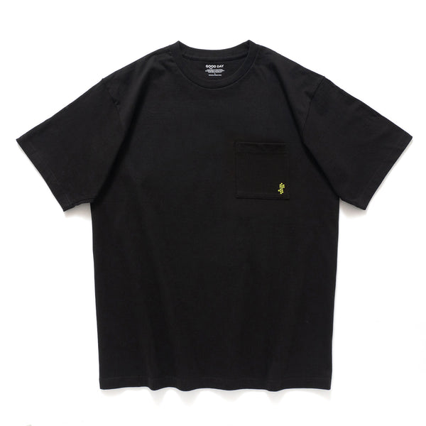 (ZT1542) 13 Green Balls Embroidery Pocket Tee