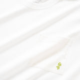 (ZT1542) 13 Green Balls Embroidery Pocket Tee