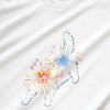 (ZT1548) Fireworks Cat Graphic Tee