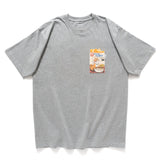 (ZT1550) Corn Flakes Graphic Pocket Tee