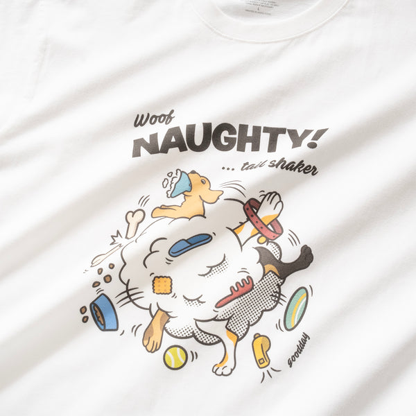 (ZT1555) Naughty Tail Shaker Graphic Tee