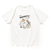 (ZT1555) Naughty Tail Shaker Graphic Tee