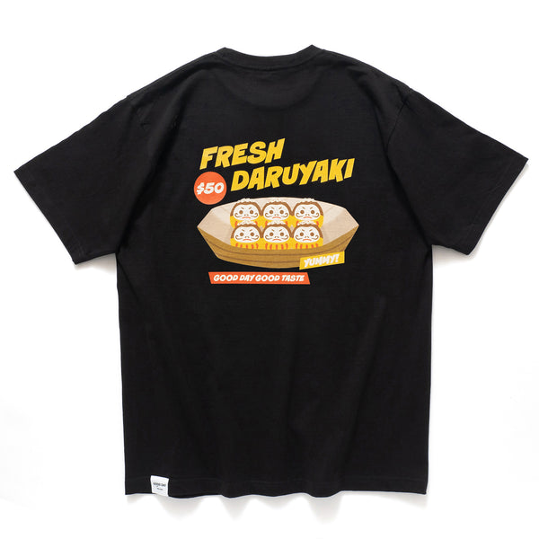 (ZT1561) Fresh Daruyaki Graphic Embroidery Tee