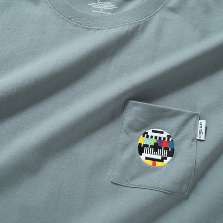 (ZT1381) Trimmed Pocket Tee