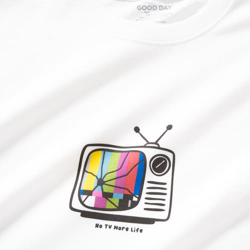 (ZT1631) No TV More Life Graphic Tee