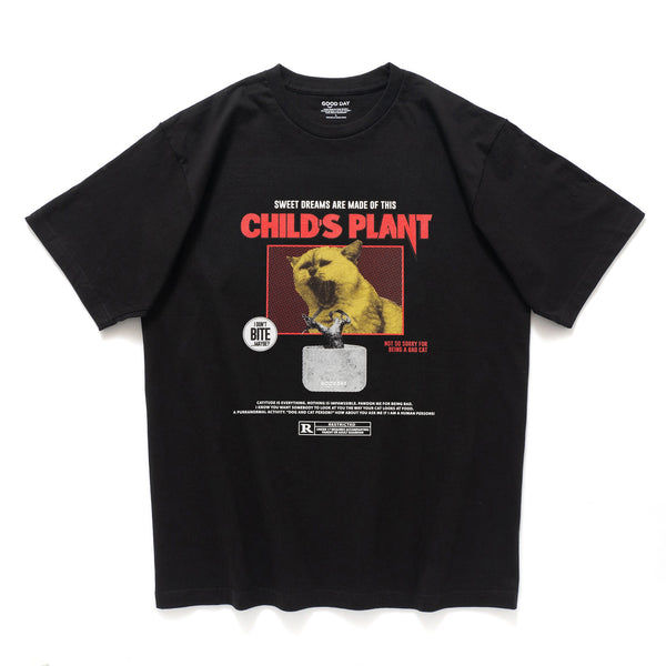 (ZT1553) Child's Plant Graphic Tee