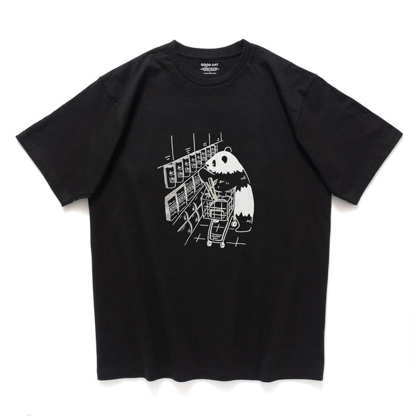 (ZT1541) Panda Market Graphic Tee