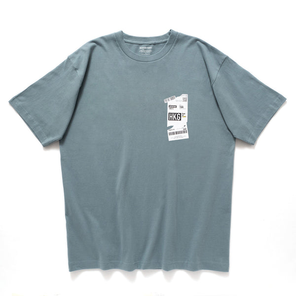 (ZT898) Flight Ticket Graphic Tee