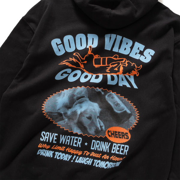 (ZW499) Drink Today Graphic Sweater