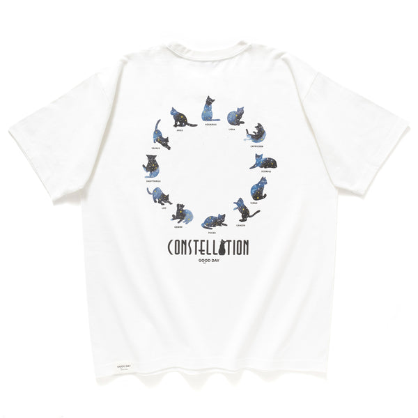 (ZT1549) 12 Signs of Cat Graphic Tee