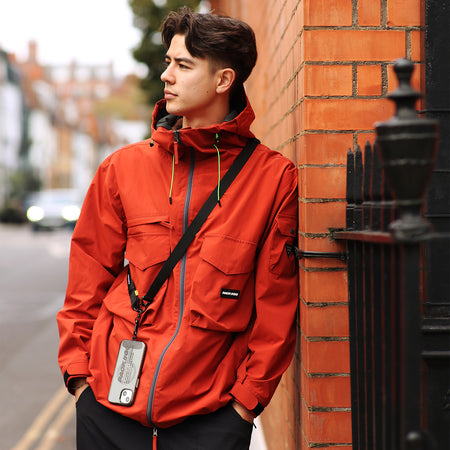 (JK323) 2 Ways Tech Coach Jacket