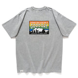 (ZT753) Colorful City Graphic Tee